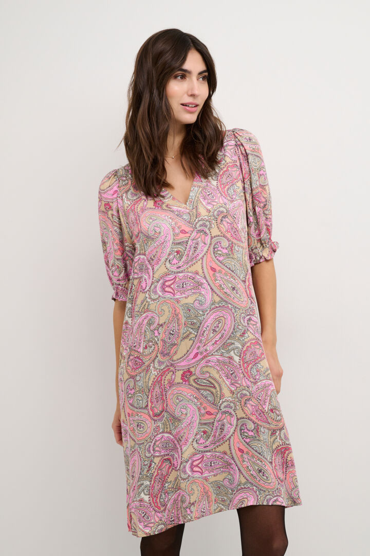 Culture Hutton kjole pink/sand