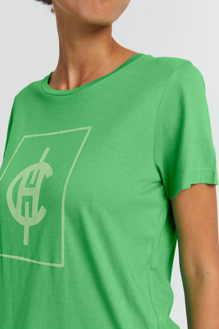 Ichi t-shirt Kennedy grøn