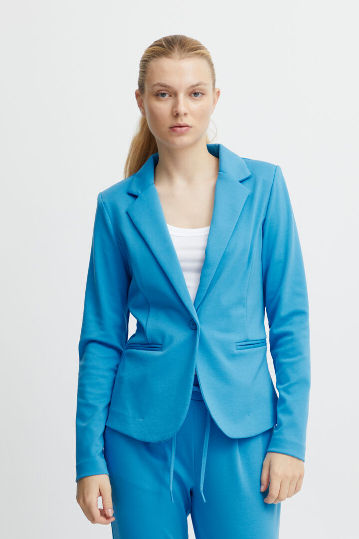 Ichi Kate blazer koboltblå