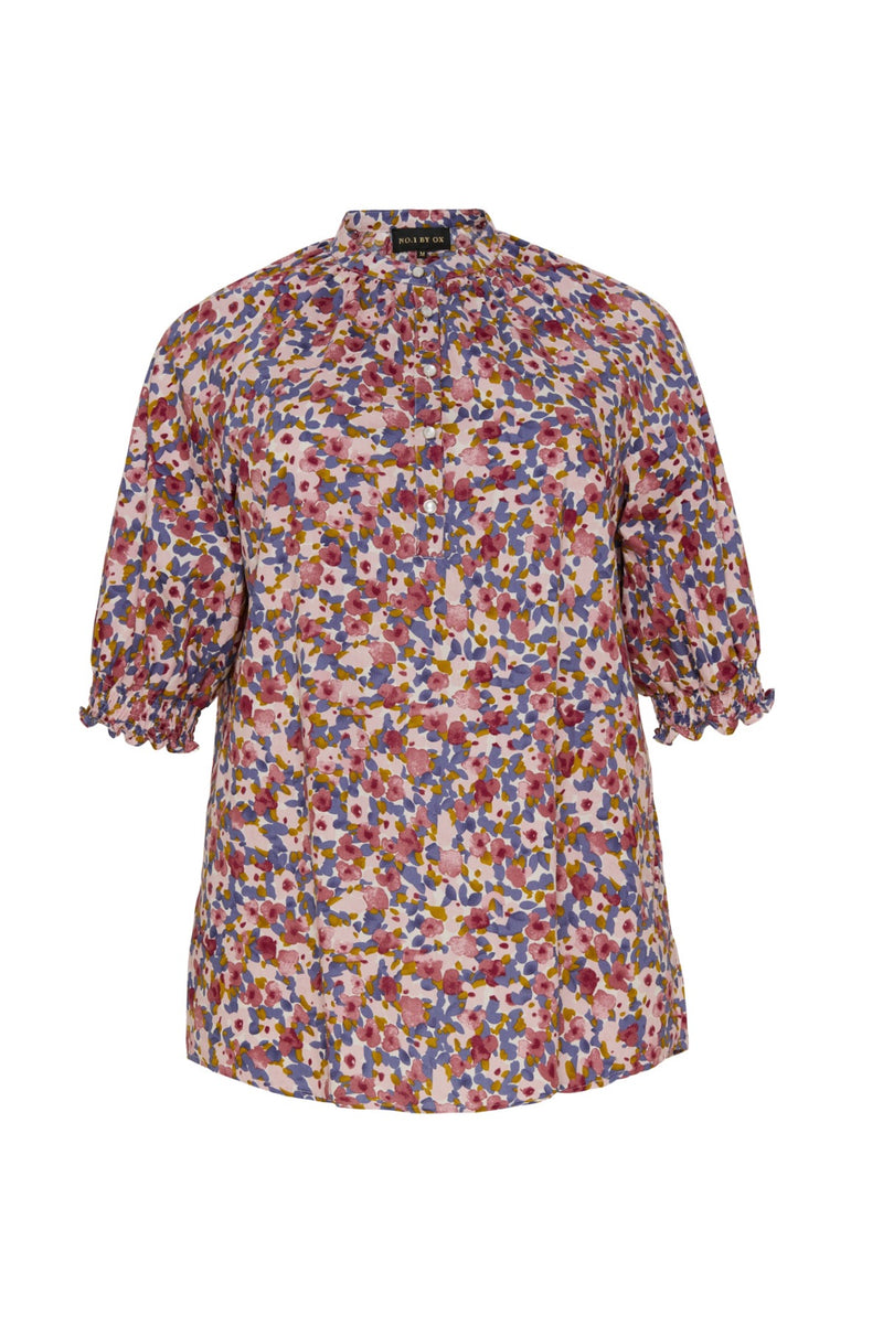 NO. 1 by OX bluse blomstret