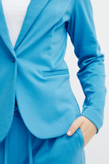 Ichi Kate blazer koboltblå