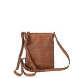 Re.designed Jane mobiltaske i walnut skind