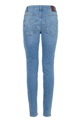 Pulz Carmen/Emma jeans slim fit light blue