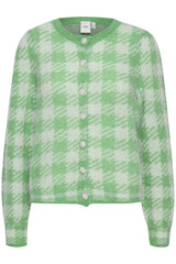 Ichi Estelle cardigan grøn