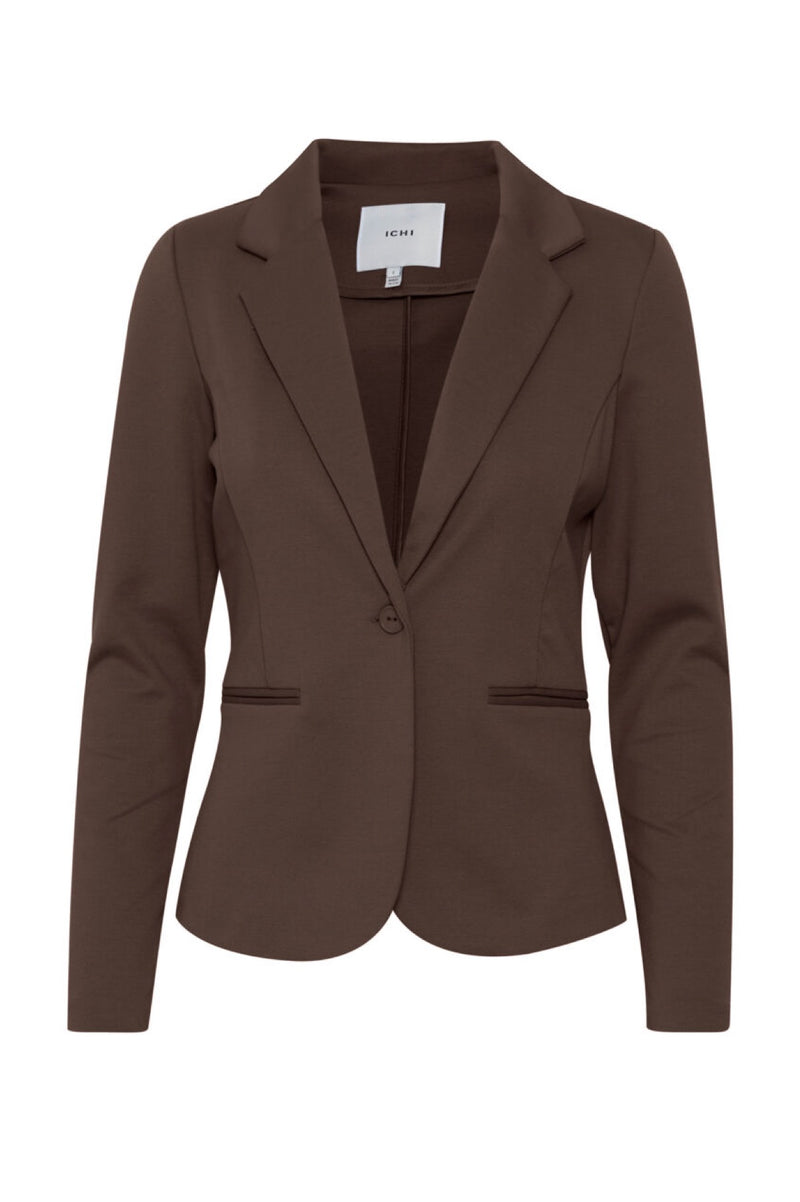 Ichi Kate blazer kaffebrun
