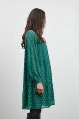Ichi Darma kjole grøn