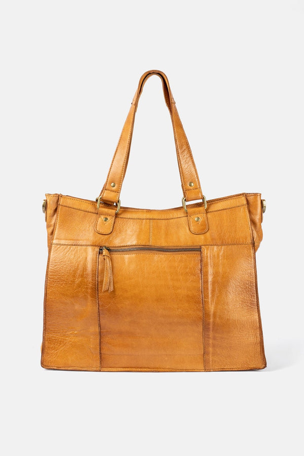 Re:designed Molly urban shopper skindtaske burned tan