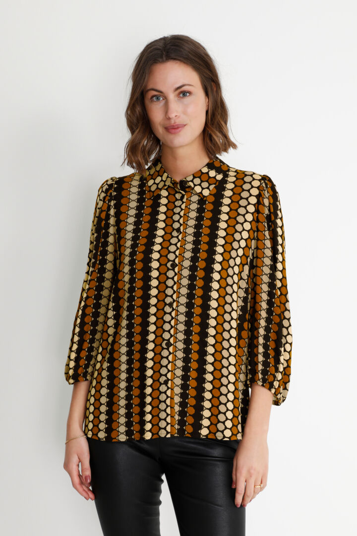 Culture skjorte Suzy caramel