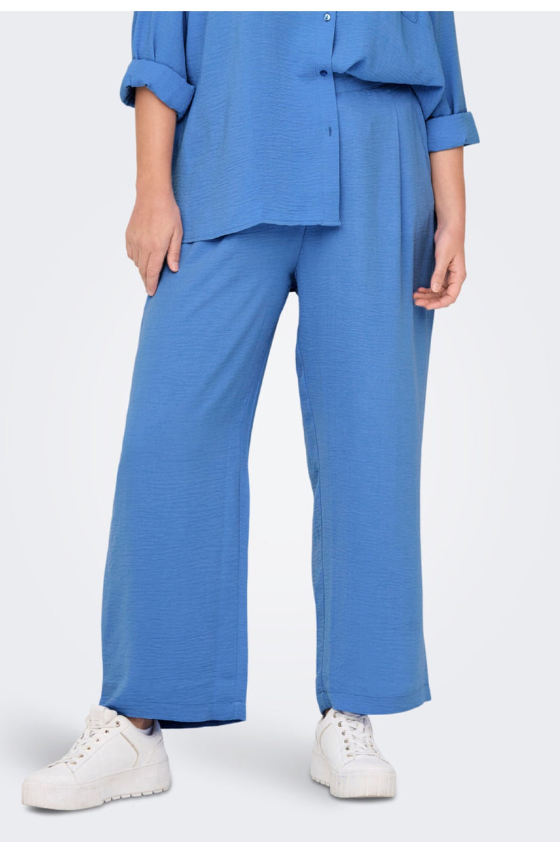 Only Carmakoma  Joleen wide pants blå