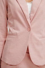 Ichi Kate blazer støvet rosa