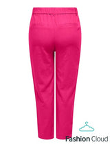 Only Carmakoma Caro hør bukser pink