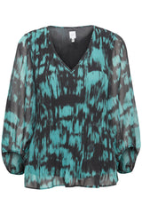 Ichi bluse Bally plisse`