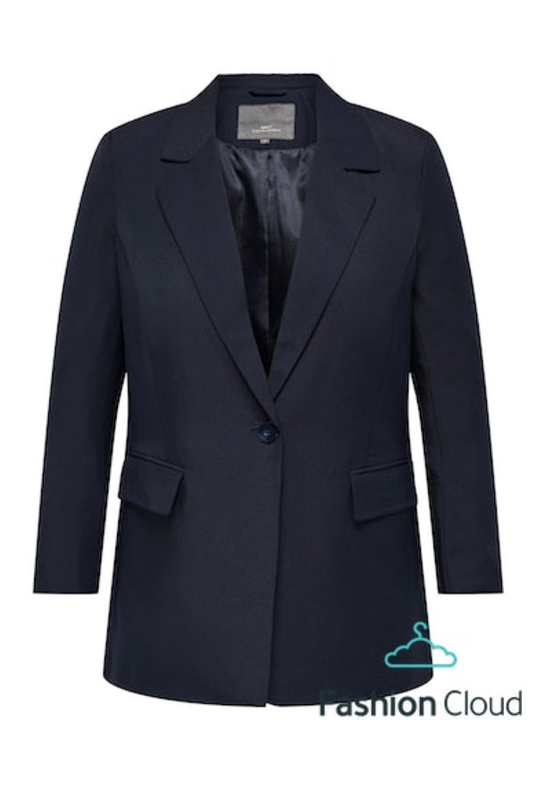 Only Carmakoma Thea blazer marineblå