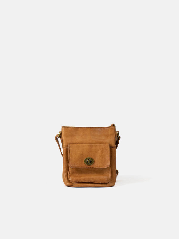 Re:designed Kay mini skindtaske burned tan