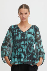 Ichi bluse Bally plisse`