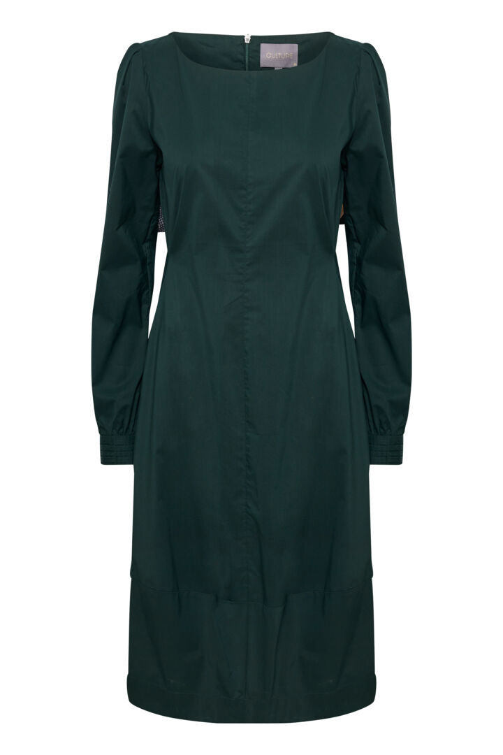 Culture kjole Antoinett grøn