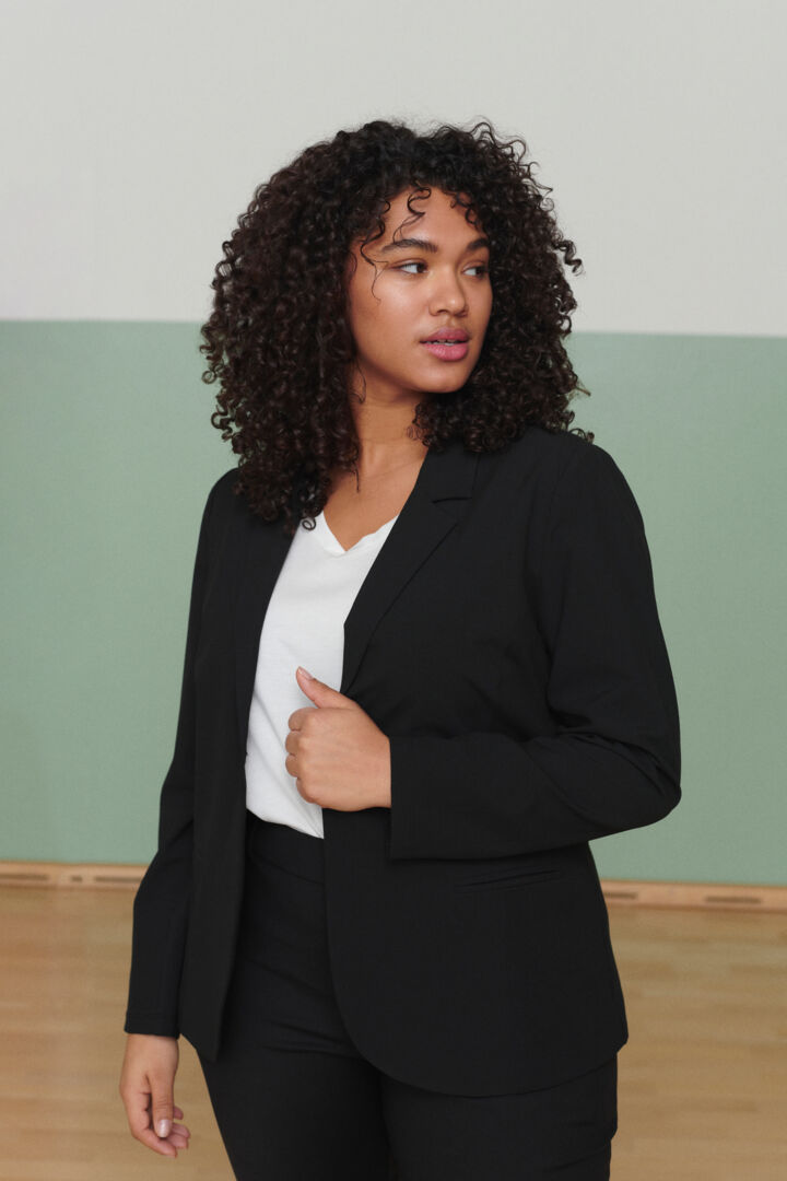 Kaffe Curve  Jia blazer sort