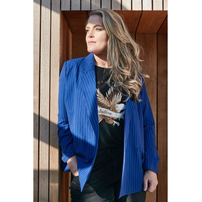 Zoey Dulce blazer blå