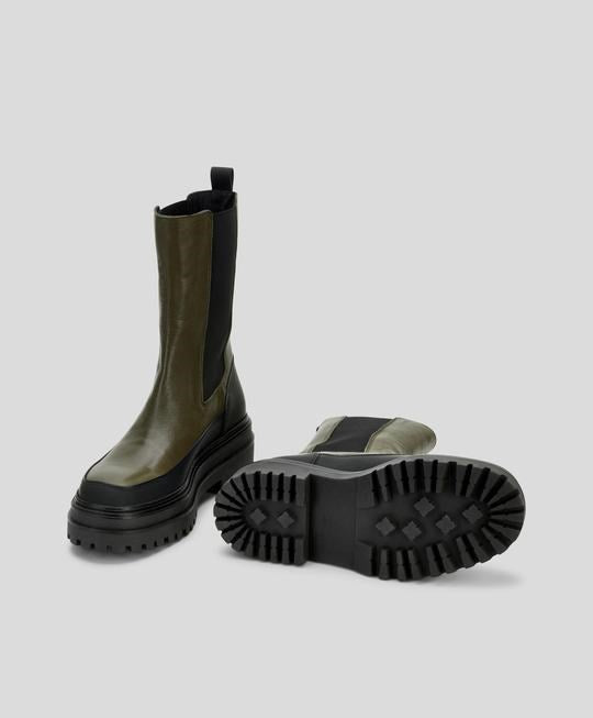 PHENUMB COPENHAGEN CELINE STØVLER ARMY-BLACK