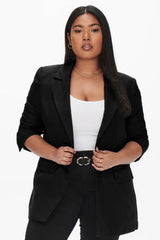 Only Carmakoma Violet blazer sort
