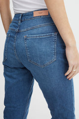 Ichi Twiggy Raven medium blue long