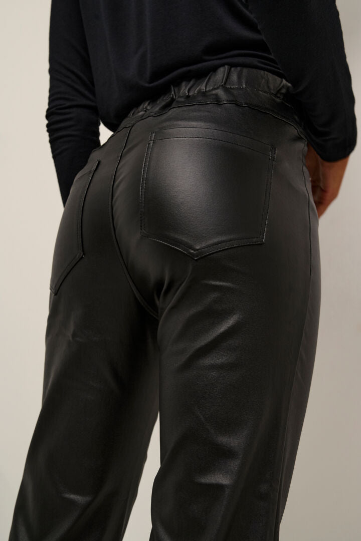 Kaffe Ada croped jeggings sort