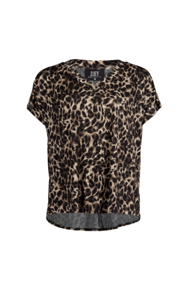 Zoey leopard bluse Susanne