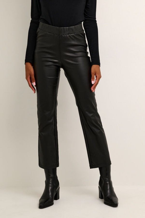 Kaffe Ada croped jeggings sort