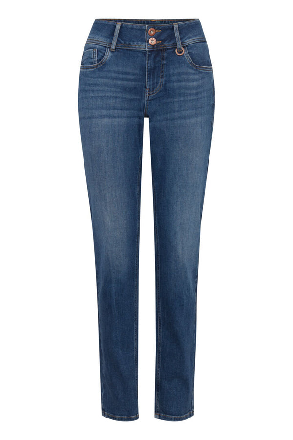 Pulz Suzy jeans medium blue
