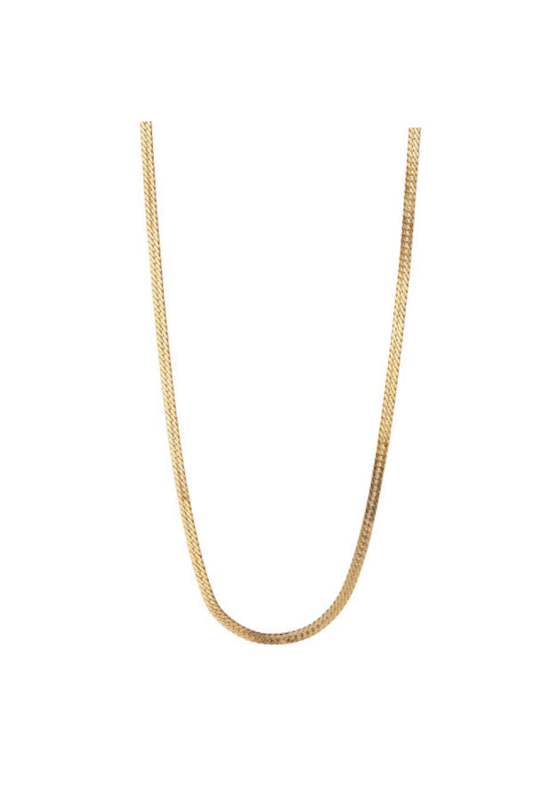 Stine A short snake necklace