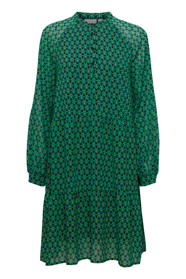 Ichi Darma kjole grøn