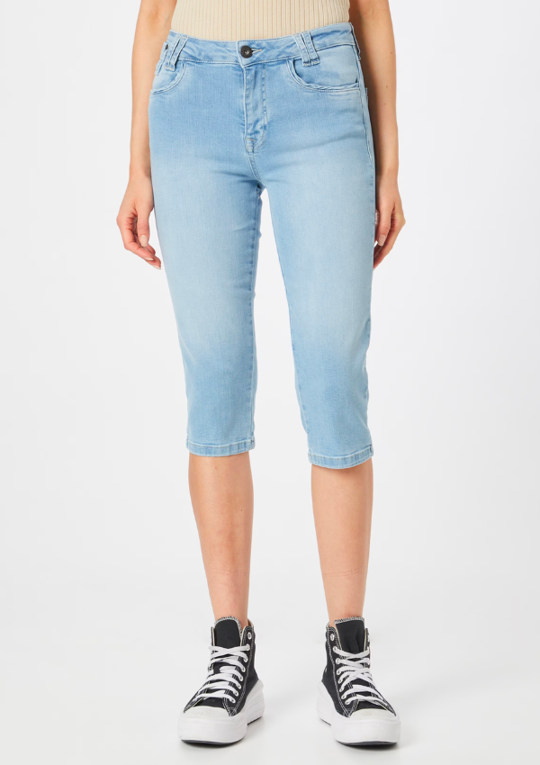 PULZ TENNA 3/4 JEANS LIGHT BLUE