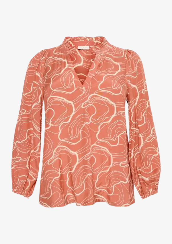 KAFFE CURVE KAISA BLUSE