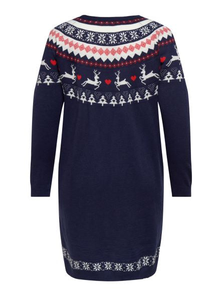Only Carmakoma snow X- mas kjole